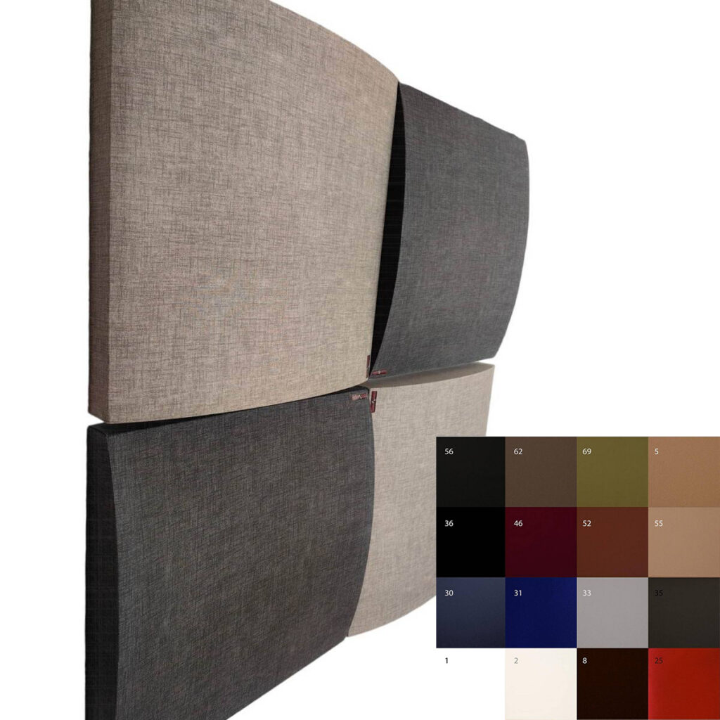 3D panneau acoustique mural 60x60x10 cm