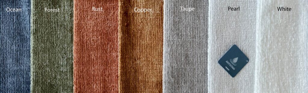 Bellax velur rideaux cloison échantillon d'échelle