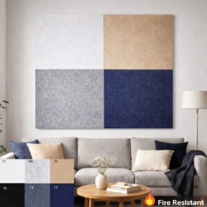 Bilnora paneaux acoustiques 120x120x1,2cm