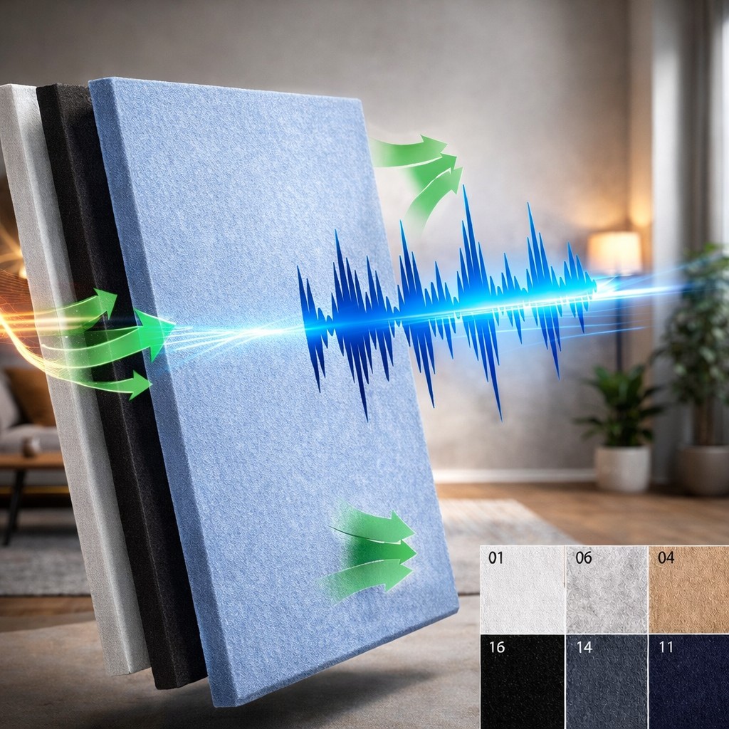 Bilnora paneaux acoustiques 120x60x1,2cm