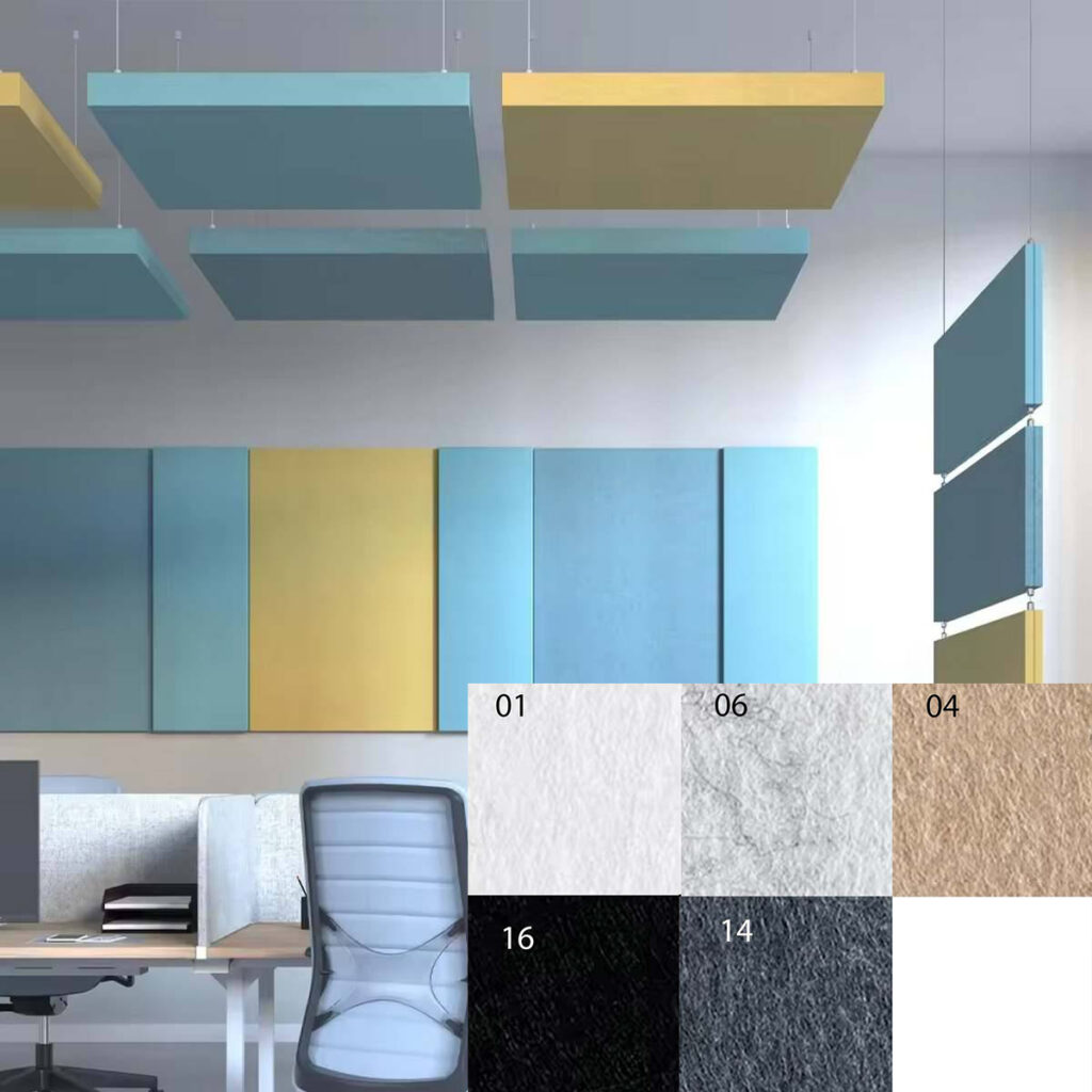 Bilnora panneau acoustique plafond extra denses 100x50x2,5cm