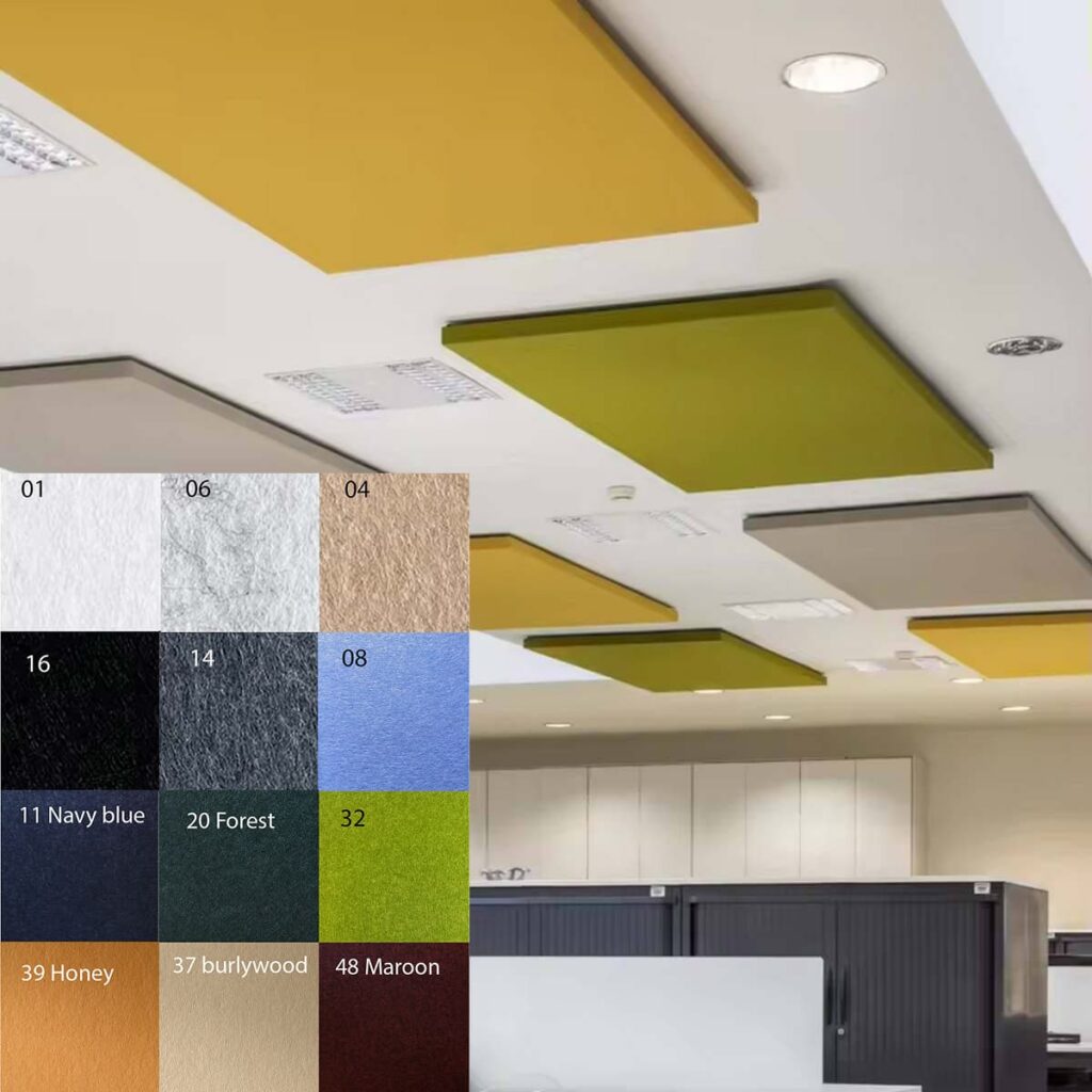 Bilnora panneau acoustique plafond extra denses 120x60x2cm