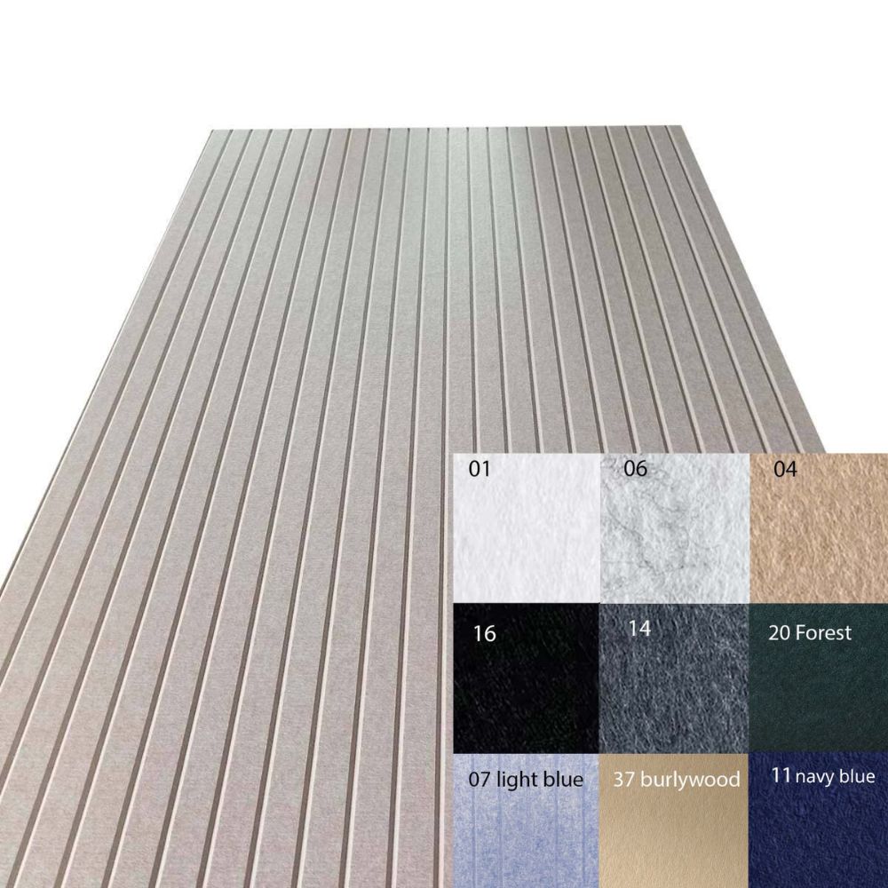Bilnora – Panneau acoustique extra-épais à motif rayé – épaisseur 9 mm