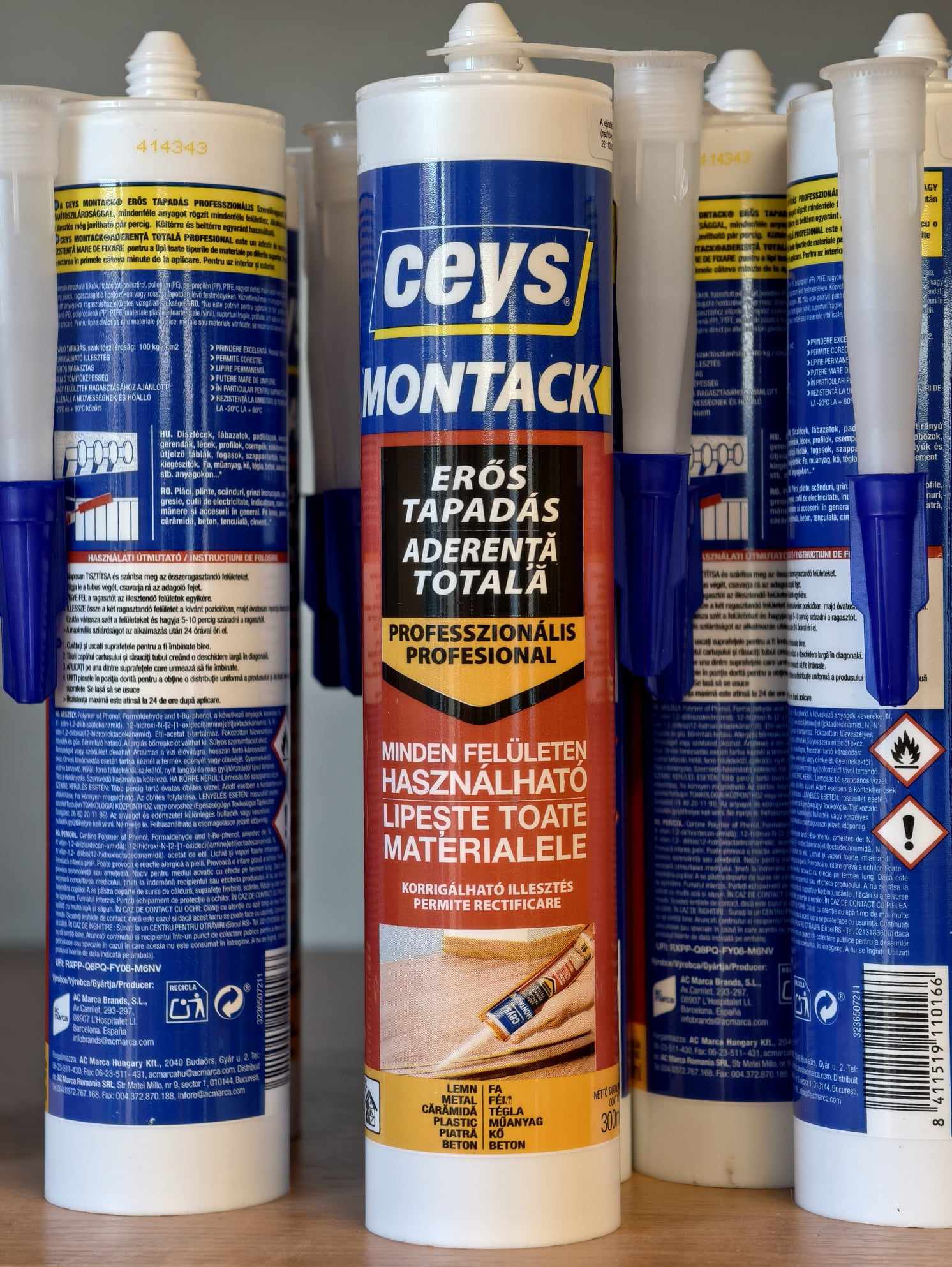 CEYS MONTACK PROFESSIONAL – colle pour panneaux acoustiques (300 ml)