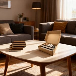 Commande d’échantillon de panneau à lamelles Freja