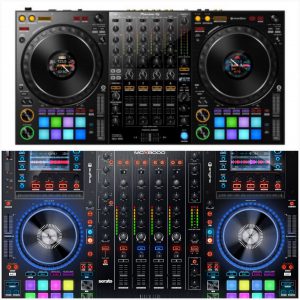 Contrôleurs DJ Denon DJ-MCX8000 vs Pioneer DJ DDJ-1000