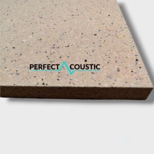 Dalle phonique pour plafond couleur naturelle 200kgm3. 100x50x2-4cm