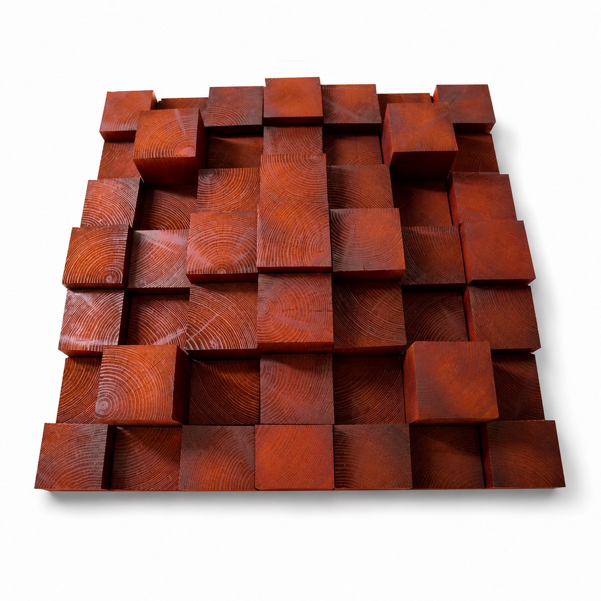 Diffuseur sonore 3D placé sur le mur arrière d’un studio afin de conserver de la vie dans la pièce
