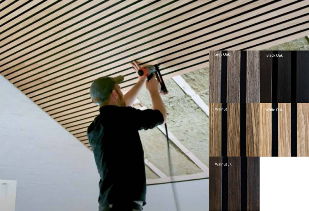 FREJA Panneau acoustique plafond 100x60x2,2cm. Nous pouvons également le fabriquer dans des dimensions personnalisées.