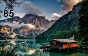 Panneau d'absorption acoustique photographique - mince (100x50x2-4cm) Egalement avec une photo unique - 85