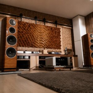 Panneau diffuseur bois pour une réception plus accueillante visuellement et plus agréable acoustiquement Panneau diffuseur bois pour une réception plus accueillante visuellement et plus agréable acoustiquement