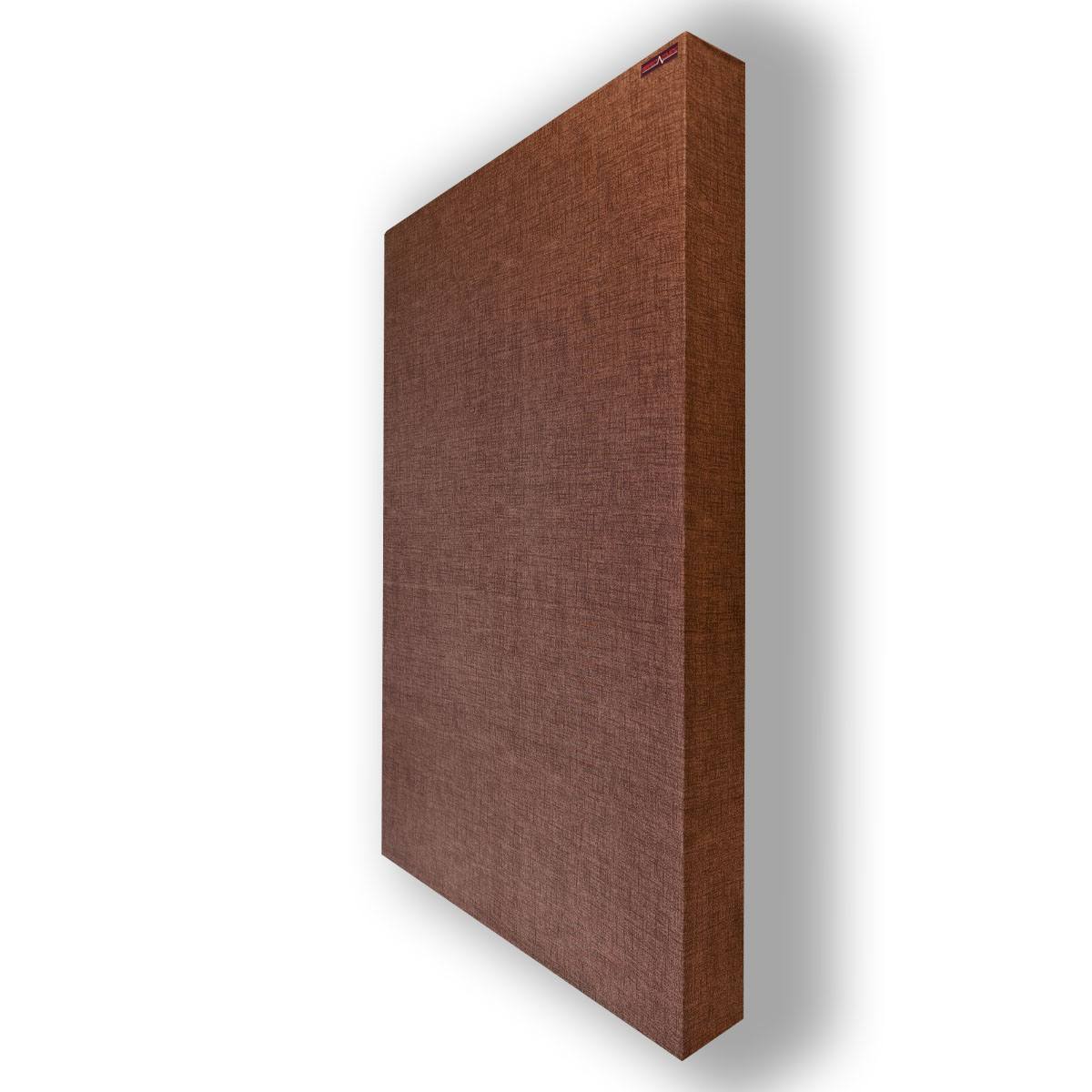 Panneaux acoustiques 104 × 64 cm installés au-dessus d’un home cinéma pour rendre les dialogues plus clairs