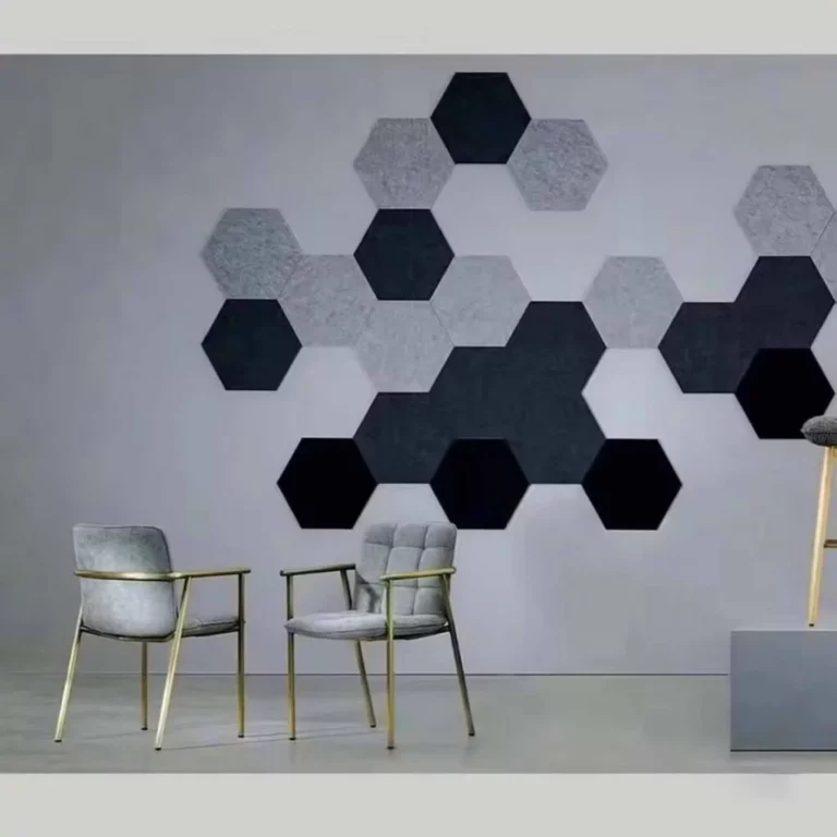 Panneaux acoustiques décoratifs en grand choi