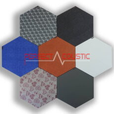 Panneaux acoustiques hexagonaux - couleurs