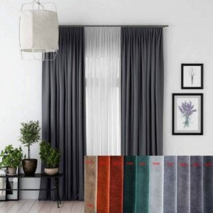 Pike rideau de porte anti froid 2