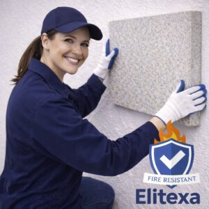 Selbstklebendes , flammhemmendes Elitexa Schallschutzpaneel