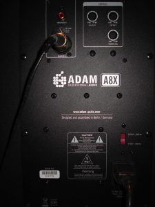 Test du haut-parleur Adam A8X