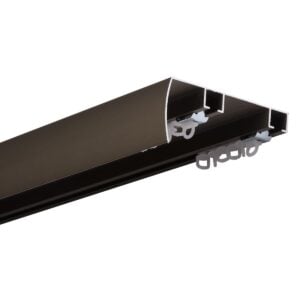 Tringle à Rideau Plafond DECO avec Panneau Frontal – Métal – Disponible en Plusieurs Tailles