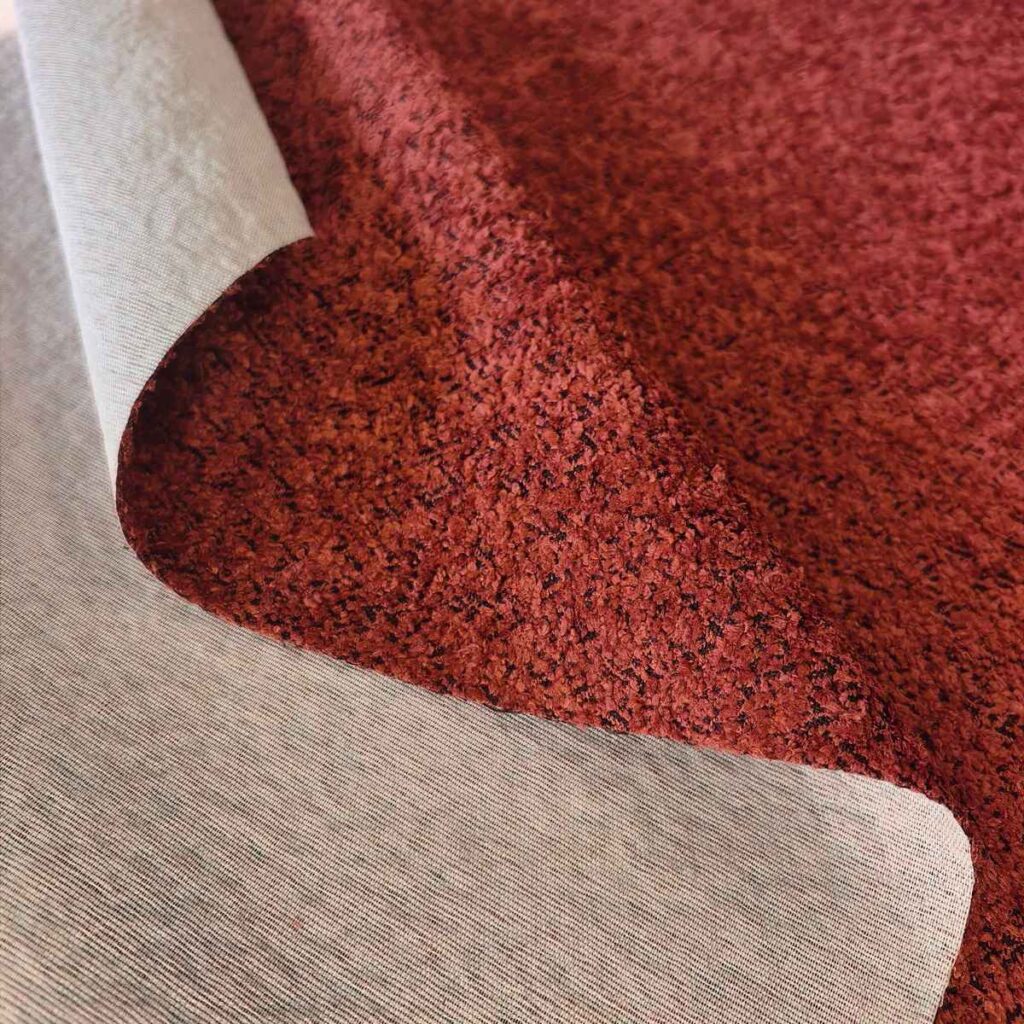 Envers et surface du textile acoustique Anthology