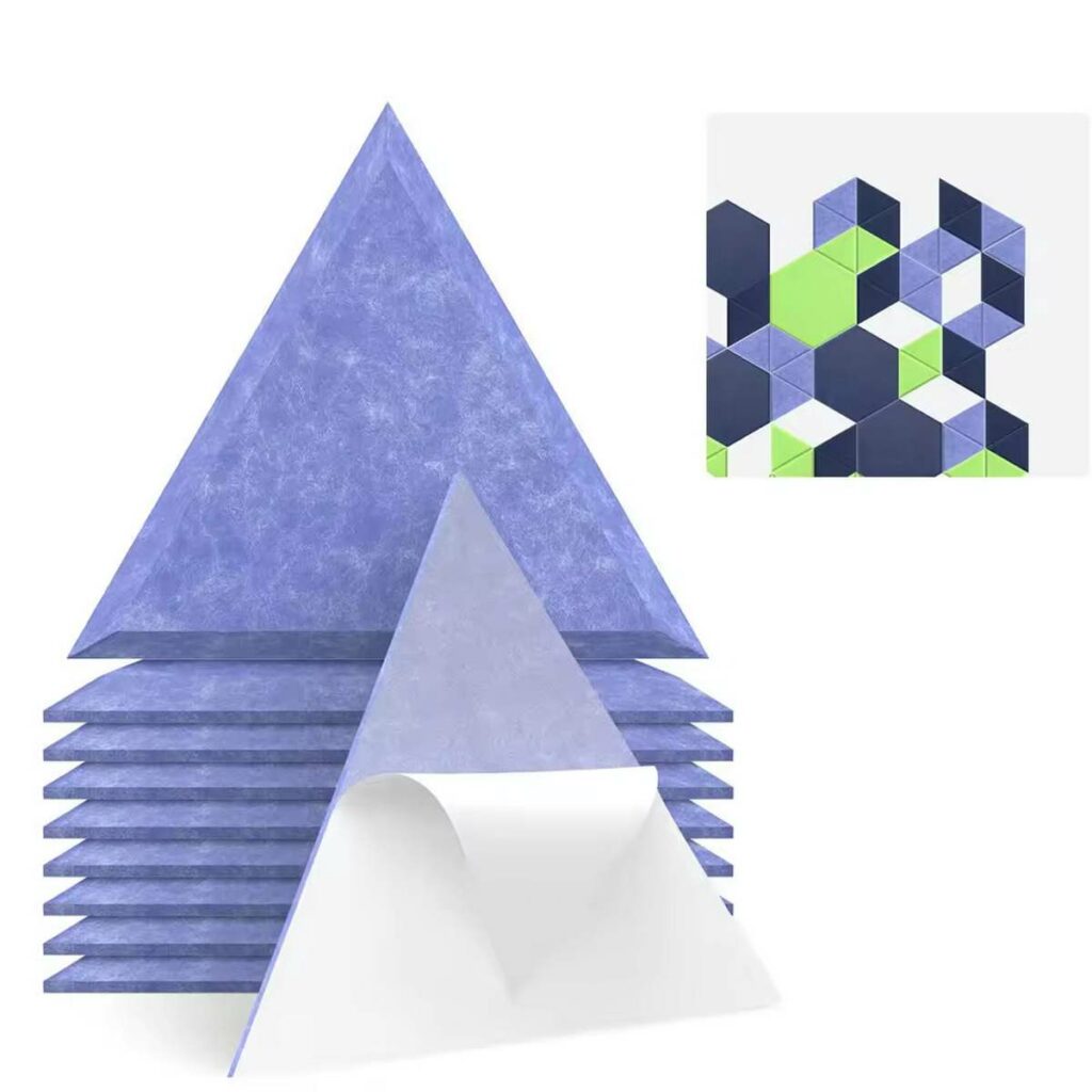 panneau acoustique triangulaire