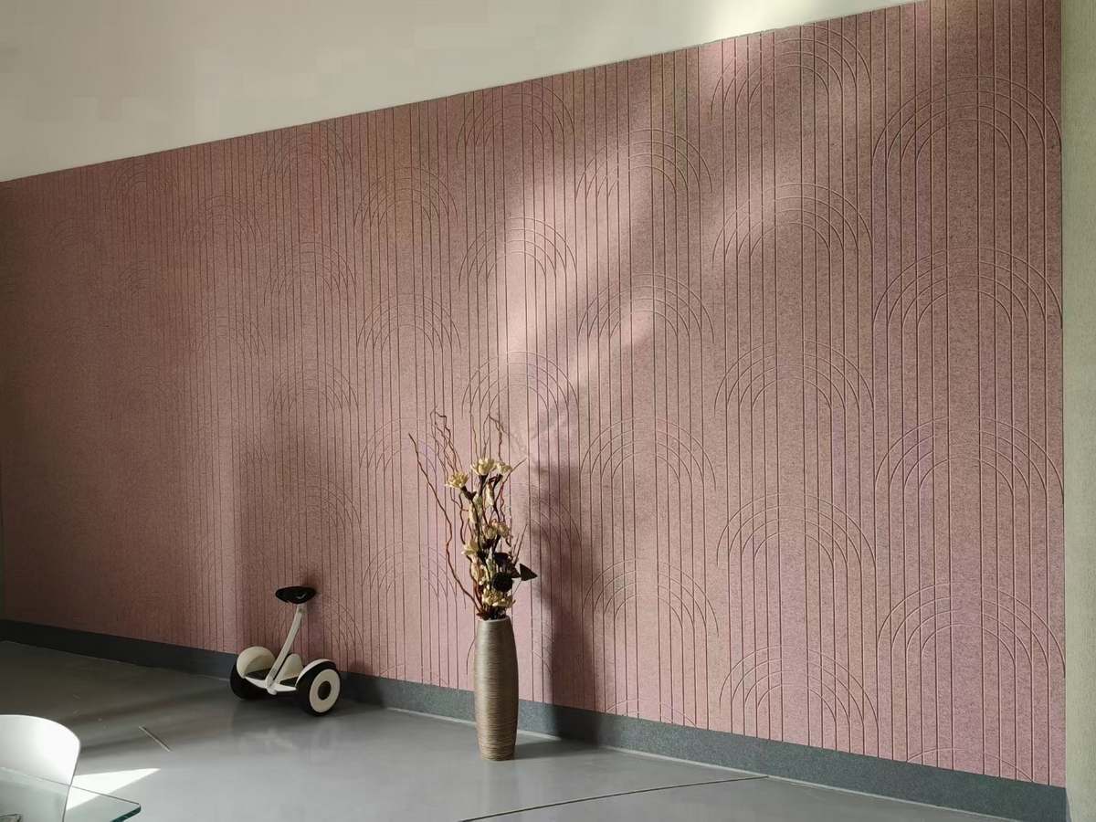panneau antibruit étanche pour bureaux bruns
