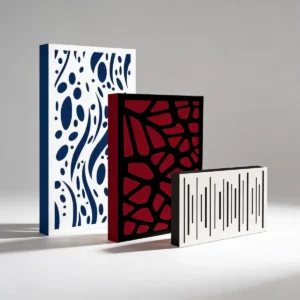 Motifs disponibles pour les façades diffuseur