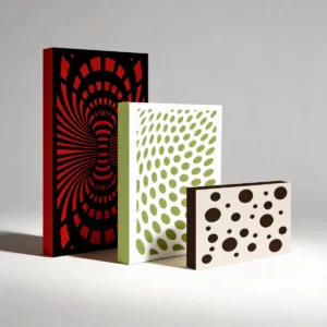 Motifs disponibles pour les façades diffuseur