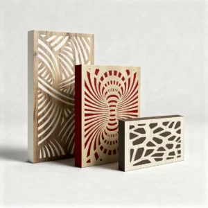 Motifs disponibles pour les façades diffuseur