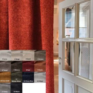 Anthology bouclé — portière sur mesure