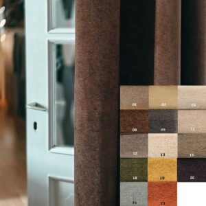 uancier couleurs rideau de porte Softy avec différentes teintes disponibles