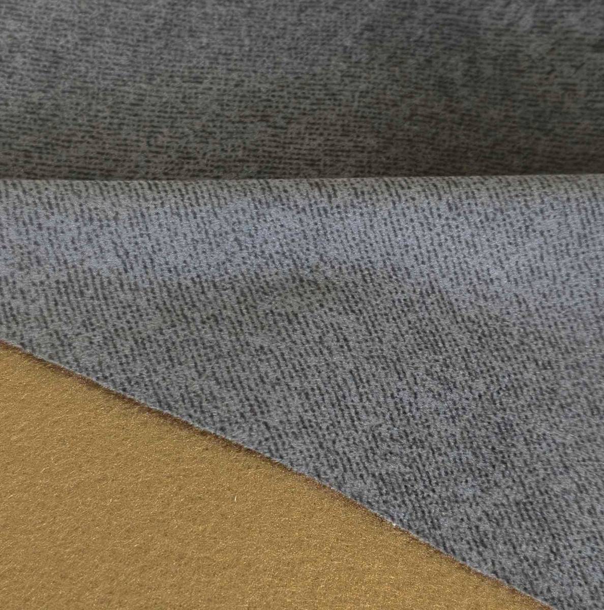 Structure verso du tissu anti-froid Forio montrant les deux faces du matériau
