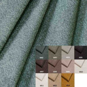 exture du tissu thermique Meva avec nuancier de couleurs