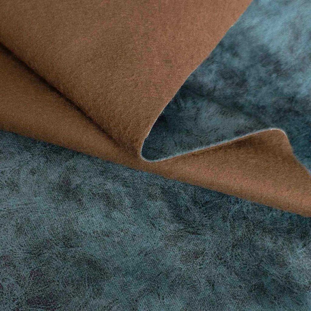 Tissu isolant thermique Ditto Velvet recto verso